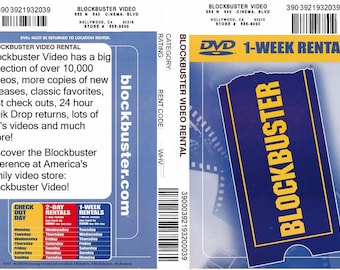 Pochettes Bluray personnalisées