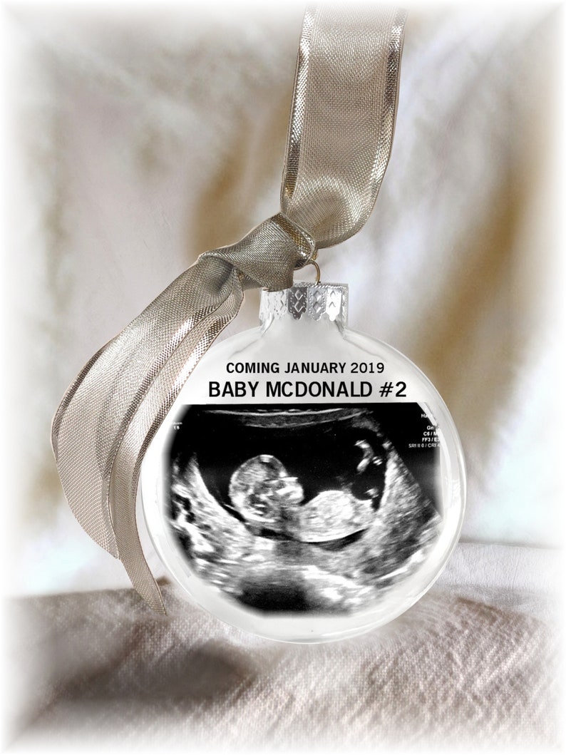 Ultrasound Christmas Ornament 