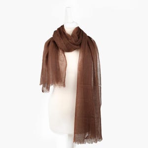 ARCHIV SALE - Feiner Kaschmirschal, gefertigt in Mull-Webart