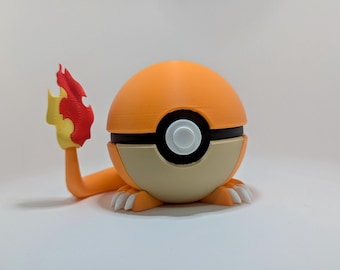 Charmander Themed 3D Printed Ball