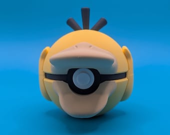 Psyduck Themed 3D Printed Ball