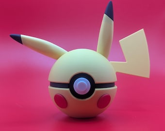 Pikachu Themed 3D Printed Ball