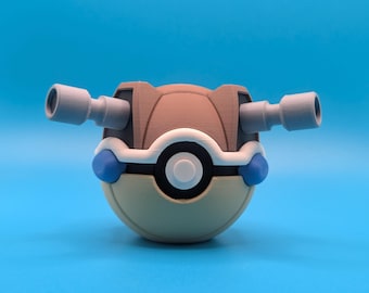 Blastoise Themed 3D Printed Ball