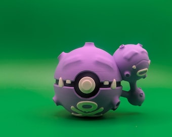 Weezing Themed 3D Printed Ball