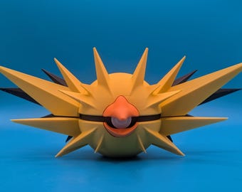 Zapdos Themed 3D Printed Ball