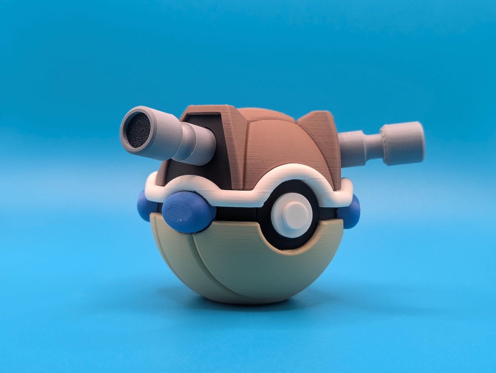 Blastoise Themed 3D Printed Ball - Etsy