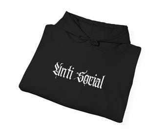Anti Social Gothic Kapuzenpullover: Alternativer Style