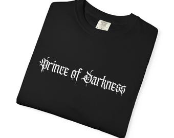 Prince of Darkness T-shirt, Unisex Goth Apparel