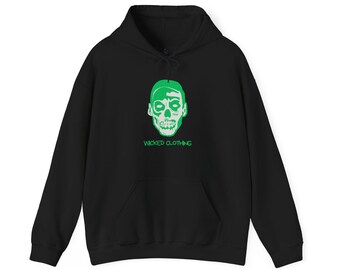 Zombie Hoodie , Scary, Alternative, Edgy, Halloween Gift, Satanic, Creepy, Horror Merch, Dark, Occult, Witchy, Dark Aesthetic