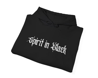 Spirit in Black Hoodie, Gothic Horror, Halloween Gift