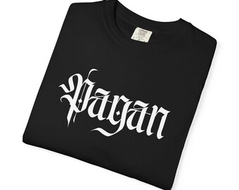 Heidens T-shirt, uniseks T-shirt, griezelig shirt, unieke gothic-kleding, occulte kleding, alternatief shirt, donkere esthetiek