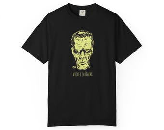 Frankenstein Horror T-shirt: Unisex Goth Graphic Tee
