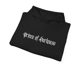 Prince of Darkness Hoodie: Gothic Horror, Satanic Occult