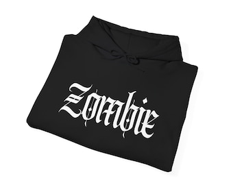 Zombie Hoodie, Creepy Gothic Horror Pullover