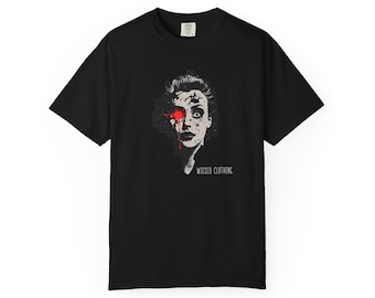 Grunge Horror T-shirt: Dark Goth Graphic Tee