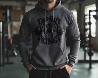 Paquete SVG de Deadlift King: paquete de 3 archivos