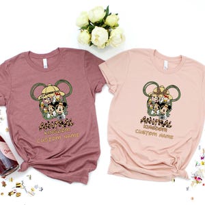 Disney Animal Kingdom T-Shirt, Custom Safari Family Matching Tee, Animal Kingdom 2025 Shirt, Disney World Safari Vacation Sweatshirt