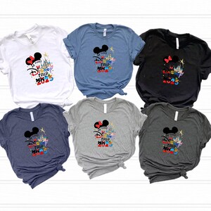 My First Disney Trip 2025 T-Shirt, First Disneyland Vacation Tee, Disney Family Matching Shirt, Disneyworld First Trip Gift