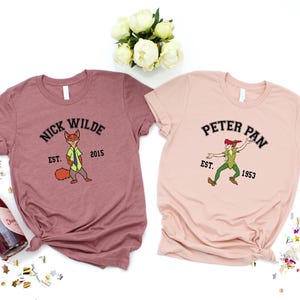 Disney Character Shirt, Disney Fan Tee, Classic Cartoon Characters Shirt, Retro Animation T-Shirt, Disney Gift, Disney All Charahter Shirt