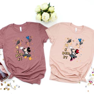 Disney Graduate T-Shirt, Mickey And Minnie Graduation Tee, Disney Class Of 2025 Shirt, Celebration Sweatshirt, 2025 Disneyland Trip Tee