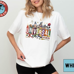 Universal Studios Halloween Shirt, 2025 Family Disney Trip T-Shirt, Spooky Park Vacation Sweatshirt, Cute Park Spooky Themed Sweater