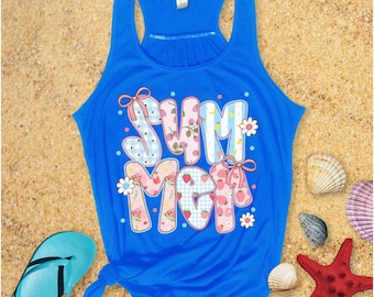 Camiseta sin mangas con estampado de verano: ligera y transpirable