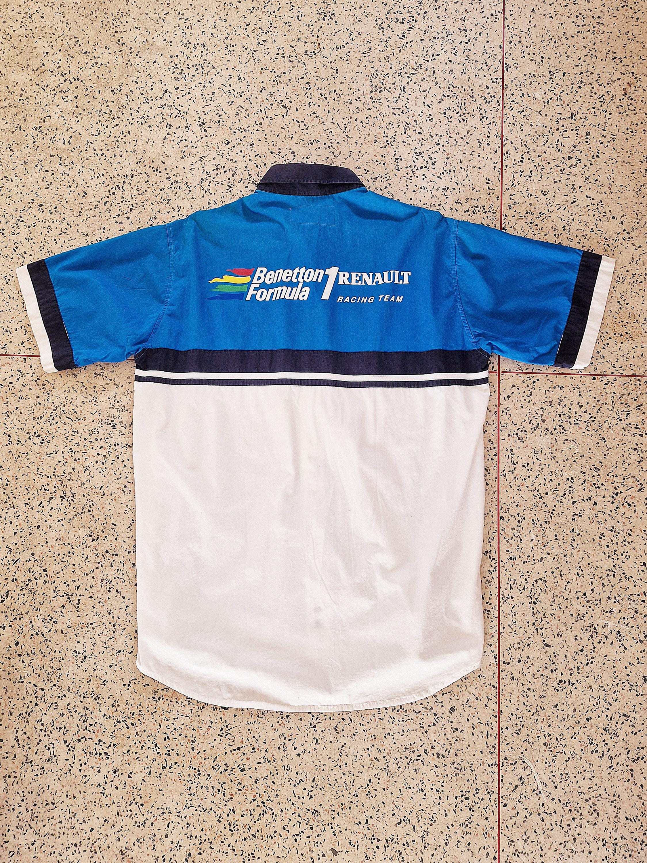1995年 ベネトン フォーミュラ1 ルノー レーシングチーム シャツ 