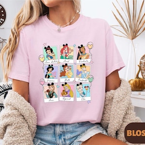 ディズニープリンセスシャツ、コンフォートカラープリンセスTシャツ、シンデレラベルラプンツェルアリエルスウェットシャツ、ディズニーガールトリップシャツ、ミッキーイヤーTシャツ