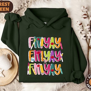 Camiseta feliz sexta-feira, camiseta engraçada sexta-feira, camiseta de professor sexta-feira, presente para professor, camiseta de fim de semana sexta-feira, camiseta escolar divertida, presente de professor sexta-feira