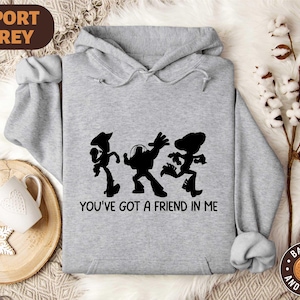 Disney Toy Story Sweatshirt, Toy Story Sheriff Woody Buzz Lightyear and Jessie Shirt, Disneyland Friends T-shirt, Disney Family Trip Hoodie