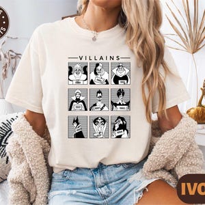 Disney Villains Shirt, Disney Evil Friends Sweatshirt, Disneyland Bad Witches T-shirt, Disneyworld Maleficent Evil Queen Ursula Cruella Tee