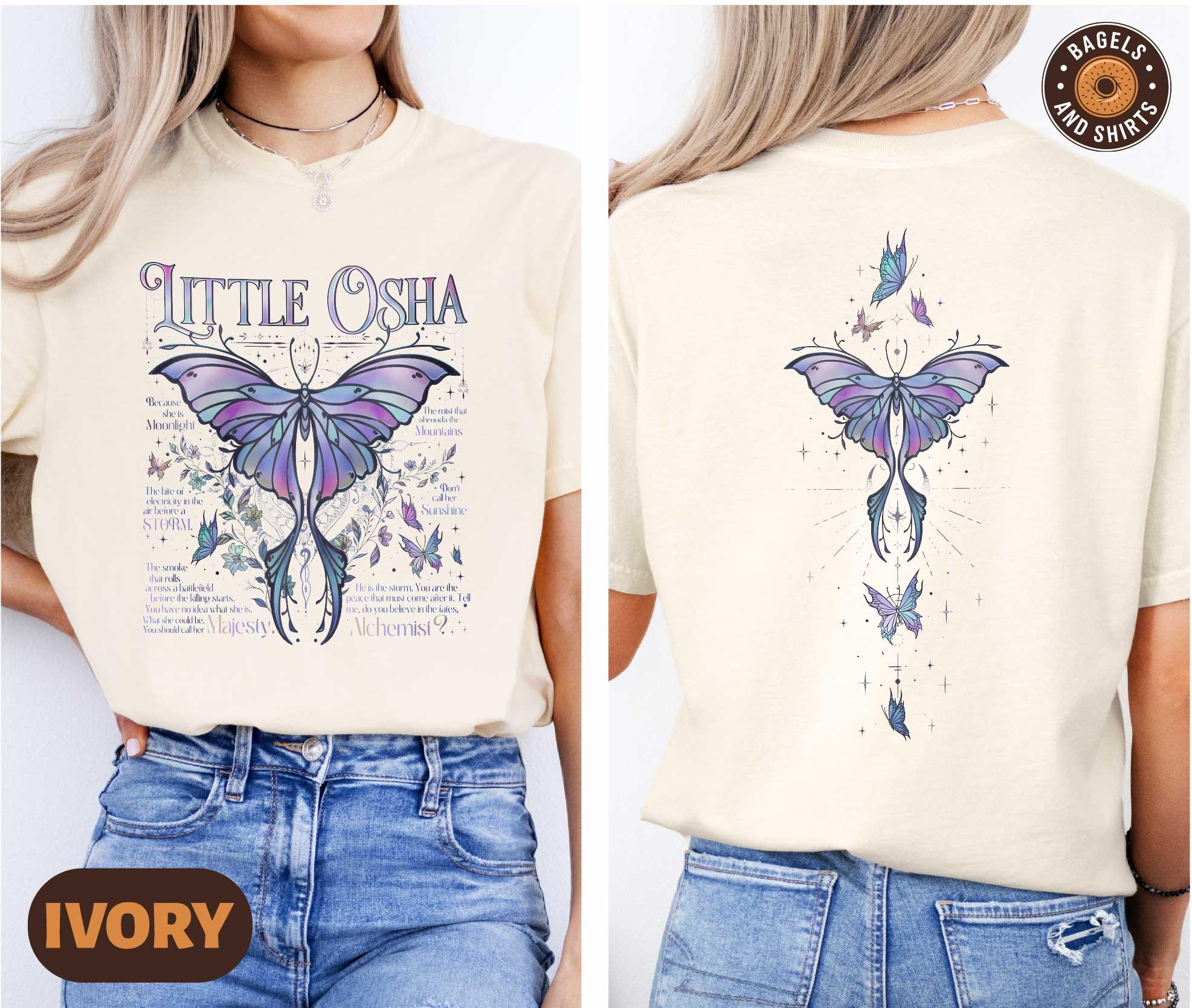 Quicksilver Little Osha Shirt, Fantasy Bookish T-shirt, Saeris Fane Sweater, Romantasy Book Tee, Quicksilver Gift for Fan, Callie Hart Tee