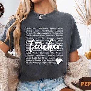 Teacher Shirt, Teacher Appreciation Shirt, Best Teacher Shirt, Team Teacher Gift, Gift For Teacher, Teacher Life Tee, Cute Teacher Shirt