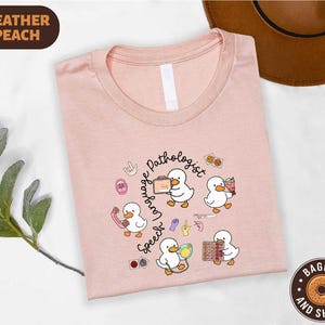 Speech Language Pathologist Shirt, SLP Goose Shirt, Funny Silly Goose SLP T-shirt, Back to School SLP Gift, Cute Speech Therapist Sweatshirt