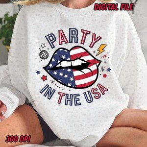 PNG USA, Festa del 4 luglio in formato PNG, Boho Floral Fourth of July PNG, Patriottico PNG, Giorno della Memoria PNG, Giorno della Memoria
