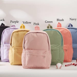 Sac à dos personnalisé pour tout-petit, sac à dos personnalisé pour enfants, cartable brodé, cartable pour enfants d'âge préscolaire, sac à dos pour enfants, cadeaux de rentrée