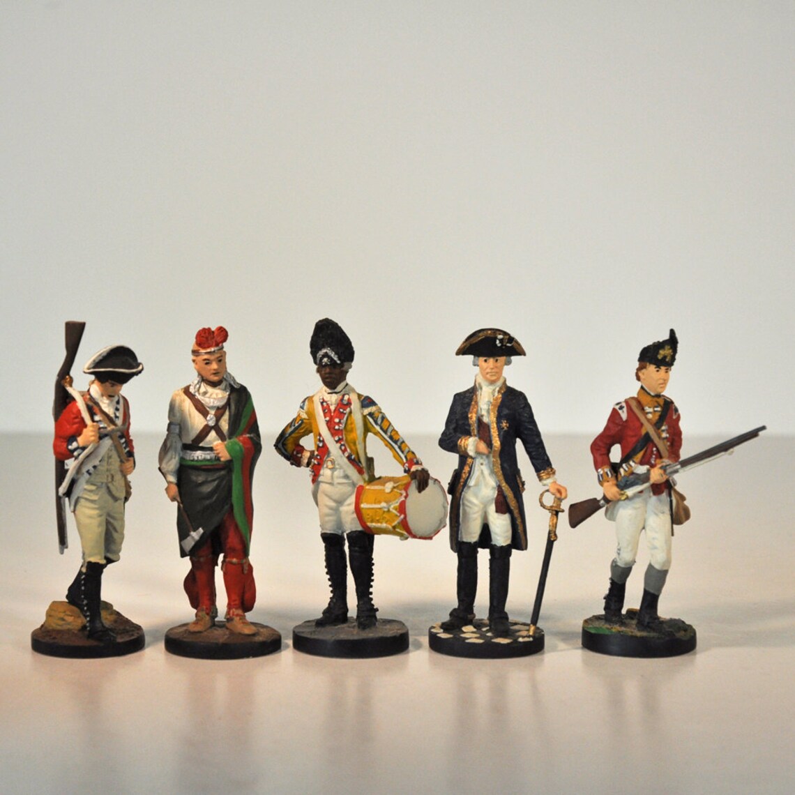 Set of 25 Vintage Pewter Soldier MILITARY figurines Etsy