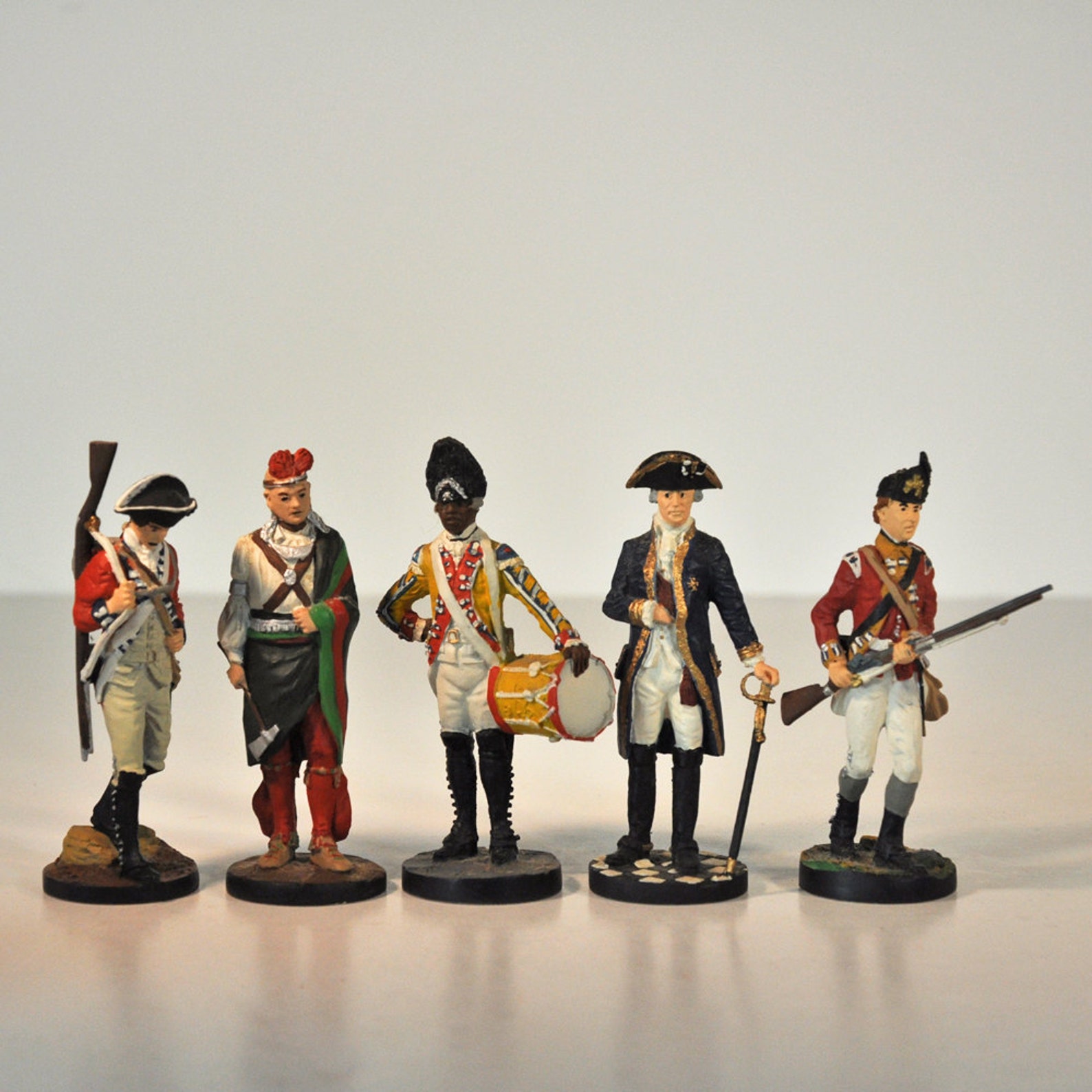 Set of 25 Vintage Pewter Soldier MILITARY figurines Etsy