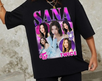 Sana Twice Graphics T-shirt, Twice Four is Shirt, Guess My