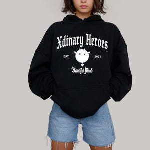 Xdinary Heroes Beautiful Mind World Tour 2025 Hoodie, Xdinary Heroes Beautiful Mind Album Shirt, Xdinary Heroes Live and Fall Tee Members