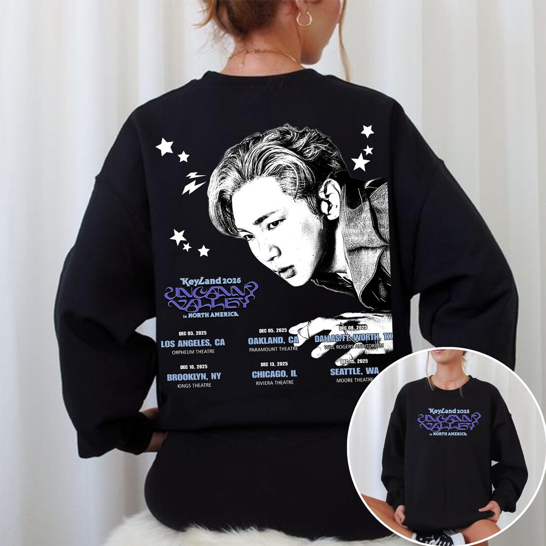 Key Land Merch Key KEYLAND: Uncanny Valley World Tour 2025 Sweatshirt, Key Shinee ...