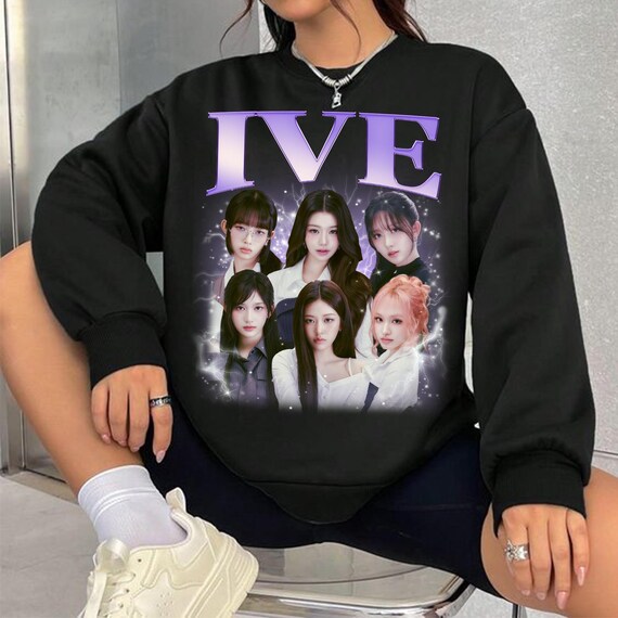 Retro Ive Kpop T-shirt, Ive Empathy Album Shirt, IVE the 1st World