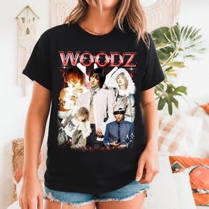 woodz スンヨン Tシャツ 黒 Lサイズ Woodz Kpop Merch - Etsy