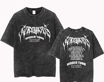 Stray Kids dominATE World Tour US 2025 Mineral Wash Tee, Stray Kids Hop Album Shirt, Giant Album Shirt, Stray Kids ATE Album Bang Chan, Han