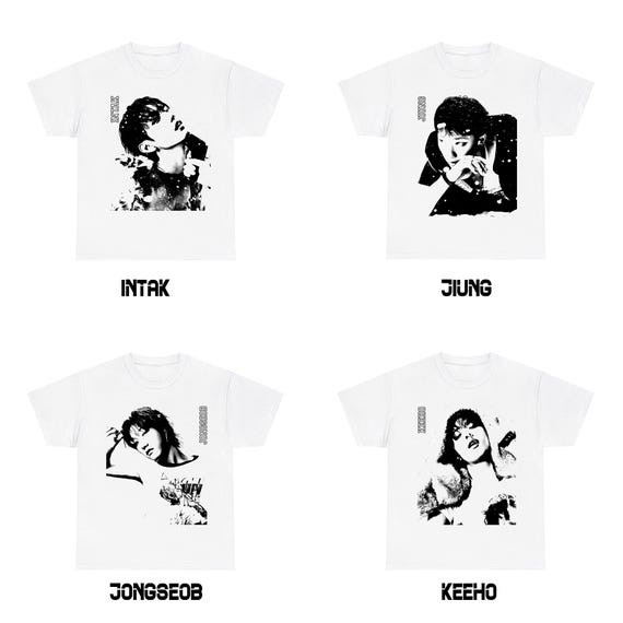 P1harmony Duh! Members Graphic T-shirt, P1harmony Utop1a Tour T