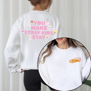 Stray kids Skzoo Sweatshirt, You Make Stray Kids Stay Skzoo Shirt, Stray Kids This & That Shirt, Stray Kids Run It World Tour Tee Hoodie