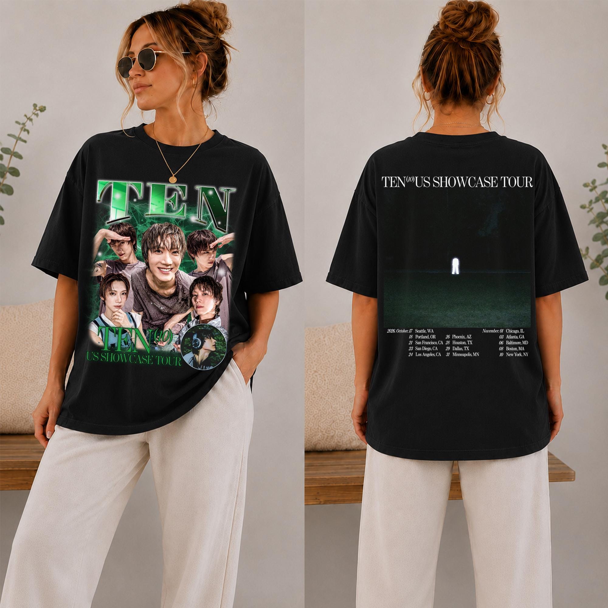 TEN テン 威神V CPS Tシャツ WayV Wayv T Shirt - Etsy
