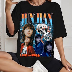 Jun Han Xdinary Heroes Graphic T-shirt, Xdinary Heroes Live and Fall Album Shirt, We Are All Heroes Shirt, Xdinary Heroes Kpop Members Tee
