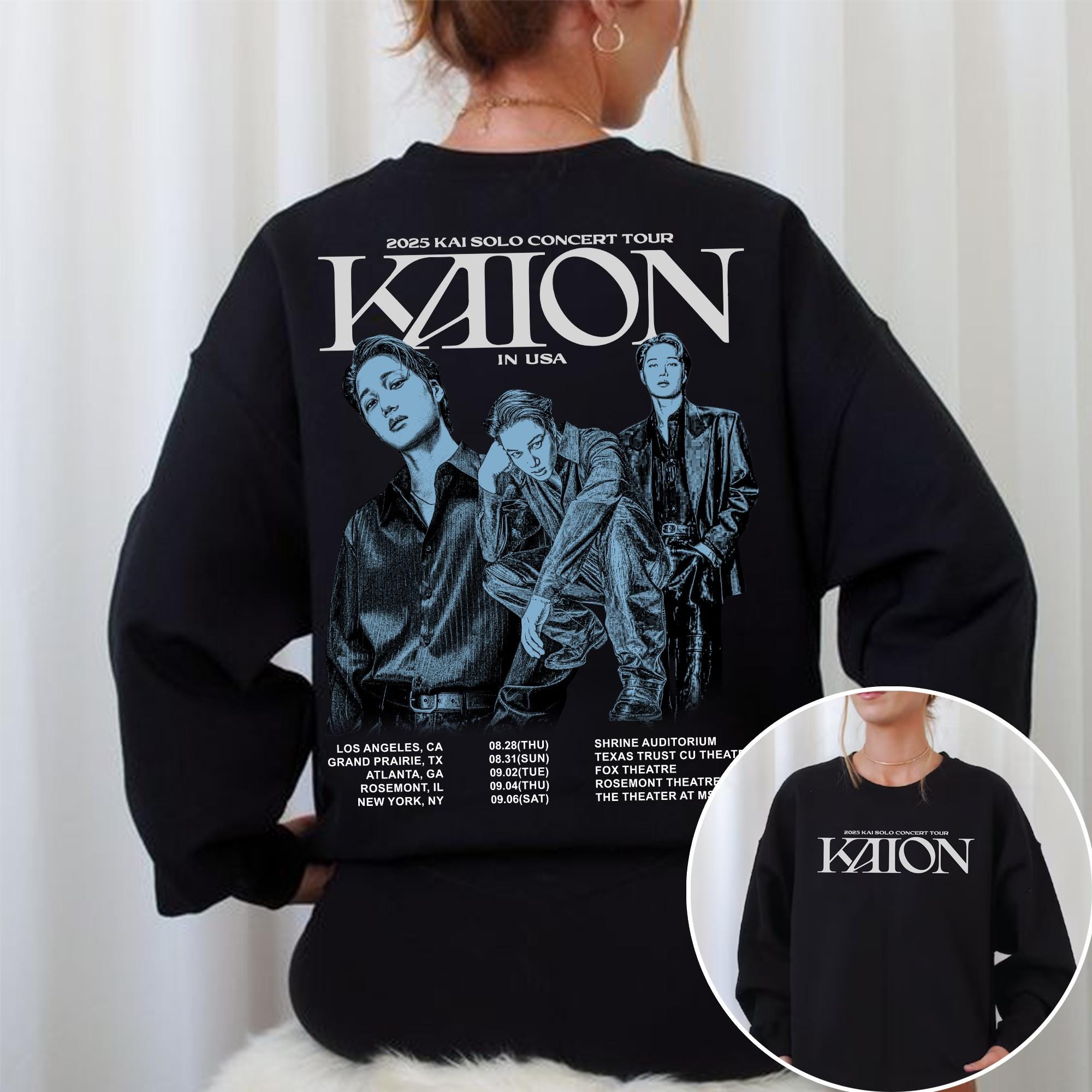 KAION Tシャツ　EXO カイ EXO KAI カイ〈KAION〉Tシャツ Mサイズ EXO KAI カイ〈KAION〉T