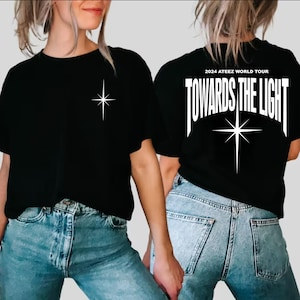 Ateez Towards The Light: Will To Power World Tour T-shirt, Ateez Will Shirt, Ateez World Tour 2024 Shirt, ATEEZ Hongjoong, Mingi, Yeosang